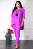 Compleu Elegant Hari Fucsia - 58Marimea, Yves