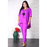 Compleu Elegant Hari FucsiaMarimea