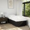 vidaXL Cadru de pat fără saltea, negru, 100x200 cm, textil 3284710