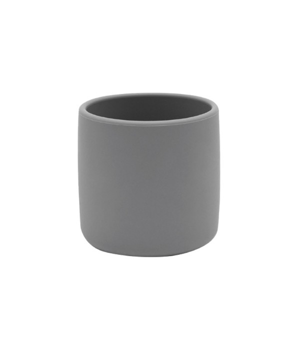 Pahar Minikoioi, 100% Premium Silicone, Mini Cup , Powder Grey
