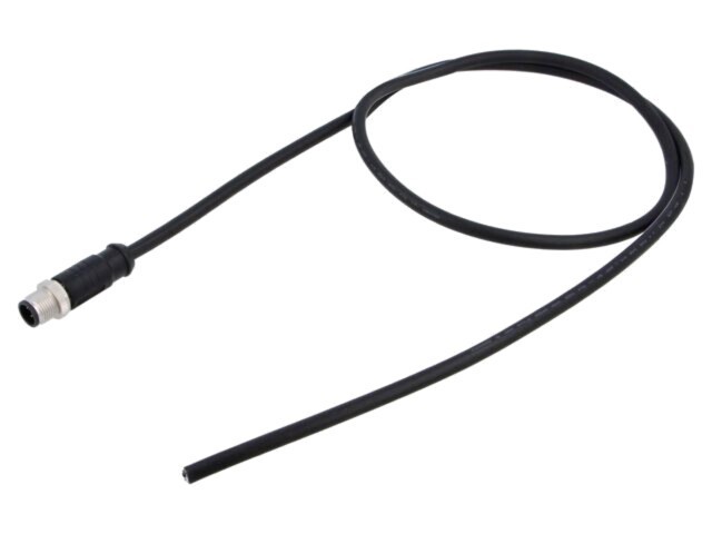 Conector M12 mufă tată drept aurit 5 PIN AMPHENOL