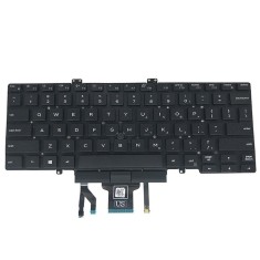 Tastatura laptop, Dell, Latitude 5400, 5401, 5410, 5411, H168J, 0H168J, iluminata, dual point, layout US