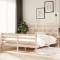 vidaXL Cadru de pat, 160x200 cm, lemn masiv de pin 3101293
