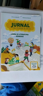 JURNAL DE CLASA A VII A LIMBA SI LITERATURA ROMANA ALINA SUFANA , RAMONA BURCA foto
