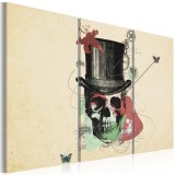 Cumpara ieftin Tablou - Gentleman&#039;s skeleton 90x60 cm