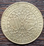 (S) MONEDA AUSTRIA - 20 SCHILLING 1985, 200 ANI DE LA DIECEZA DE LA LINZ, Europa