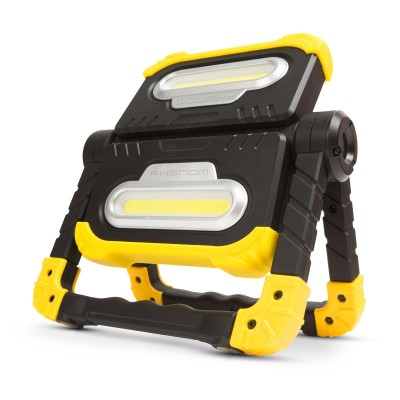 Reflector multifunctional cu acumulator Phenom, 2 x 10 W, 2 x 1000 lm, COV-LED, carcasa rotativa 360 grade, cablu micro USB inclus foto