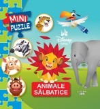 Cumpara ieftin Disney Bebe, Mini puzzle, Animale salbatice, Litera