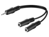 Cablu Audio Jack 3,5mm 0,2m, Goobay