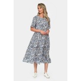 Rochie Dama, Eranthe, Microfloral V332 - M