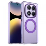 Husa MagSafe pentru Xiaomi Redmi Note 14 Pro 4G, Techsuit, CandyCase, Mov