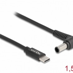 Cablu de alimentare laptop USB type C la Sony 6.0 x 4.3 mm 20V/3A 1.5m, Delock 87981