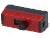 Intrerupator glisant, 2 pozitii, SPDT, ON-ON, NKK SWITCHES - SS12SBP2
