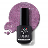 093 Pink Purple Glitter | Laloo gel polish 15ml, Laloo Cosmetics