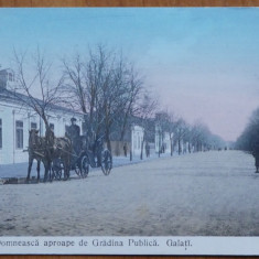 Galati , Strada Domneasca aproape de Gradina Publica , necirculata