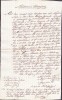 A3740N Scrisoare de recunoaștere a datoriei privind un &icirc;mprumut florini renani 1859 T&acirc;rgu Lăpuș limba maghiară h&acirc;rtie filigran K Monostor