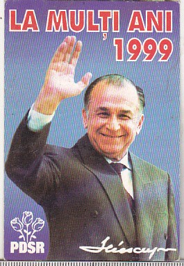 bnk cld Calendar de buzunar 1999 - Ion Iliescu