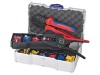 Kit crimpare conectori și terminale, KNIPEX