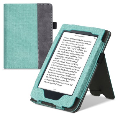 Husa pentru Kobo Nia, Piele ecologica, Verde, kwmobile, 56819.71 foto