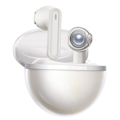 Earbuds, casti wireless half-in-ear TWS Baseus Bowie E5, alb foto