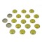 Set Capace Metalice, Art&amp;Crafts, Verde Olive, 18 Bucăți