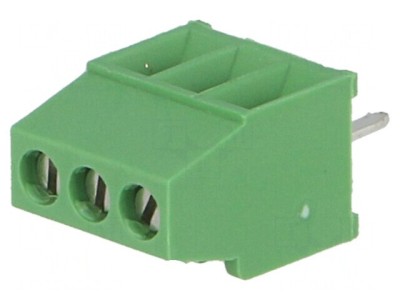 Regletă de Conexiuni PCB 90&amp;deg; 2,54mm 3 Piste 10A foto