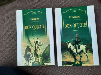 Don Quijote de la Mancha &amp;ndash; Cervantes EDITIE DE LUX LEDA 2 VOLUME 21/1 foto