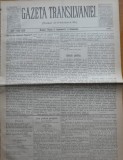 Cumpara ieftin Gazeta Transilvaniei , Numar de Dumineca , Brasov , nr. 208 , 1907