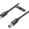 Cablu USB 2.0 A-B 5m Negru
