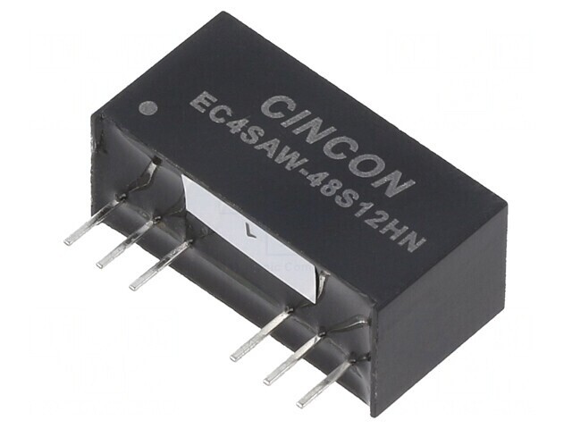 Convertor DC-DC 12V 500mA 5/6W SIP8