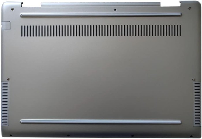 Carcasa inferioara bottom case Laptop, Dell, Vostro 5490, E5490, 066RG8, 66RG8, 460.0HJ07.0001, 460.0HJ07.0002, argintie