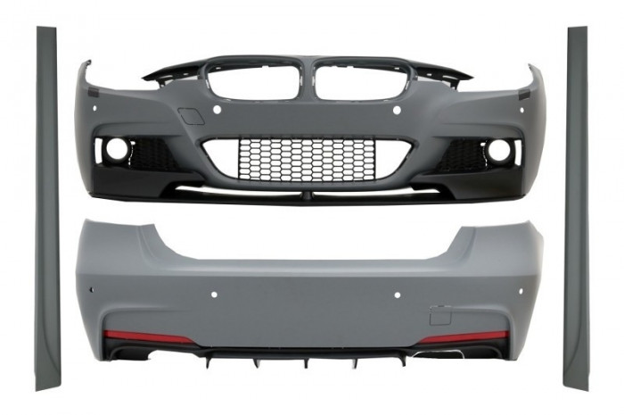 Pachet Exterior Compatibil Cu Bmw Seria 3 F30 2011&rarr; M-Performance Design CBBMF30MPDOWOFL