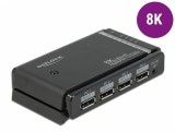 Switch 2 x 2 DisplayPort la 1 x 2 DisplayPort 8K@30Hz, Delock 87750