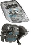 Far Citroen C2 01.2003-05.2008/ 05.2008-11.2009, Carello, tip bec H4, cu motoras, omologare ECE, partea Dreapta