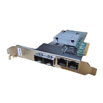 Placa Retea IBM BROADCOM 957800A 2 port 10Gbps SFP+, 2 port 1Gbps RJ45 - IBM 00E2715 foto