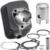 Kit Cilindru 49cc 50cc Gilera EC1 Piaggio Ciao Vespa - Moped Scuter - Piston 38.2mm, Bolt 10mm, Segmenti, Garnituri