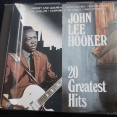 John Lee Hooker - 20 Greatest Hits _ cd,compilatie _ Blue City(1988,Europa)