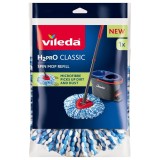Cap de mop rotativ Vileda H2Pro Classic, rezerva din microfibra