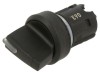 Comutator Rotativ 22mm Negru 3 Poziții