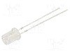 Dioda LED, 5mm, verde, 1120...1560mcd, 20mA, 2,9...3,4V DC, OPTOSUPPLY - OSG5DA53C1A