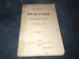 CONSTANTIN D DITESCU - STUDIU ASUPRA OILOR TIGAI SI TURCANE 1911