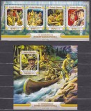 Cumpara ieftin DB1 Guineea Guinea Cercetasi Baden Powell MS + SS MNH