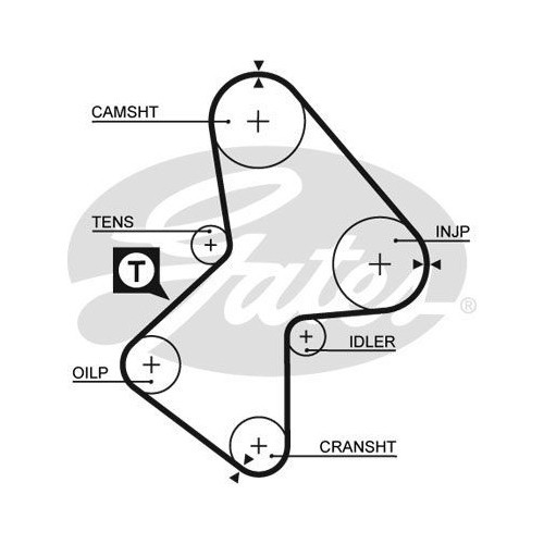 Curea distributie Gates 5486XS
