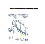 Prag interior SEAT MII, 05.2012-; SKODA CITIGO, 05.2012-07.2017, VW UP! (VW120), 04.2012-11.2016, partea dreapta, KLOKKERHOLM, metal 0, 8 mm, metal g