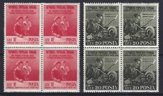 Romania 1950 - Lp 270 - Lupta pentru pace - bloc de 4 - MNH *** foto