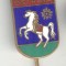 Insigna veche superba Calut de Circ