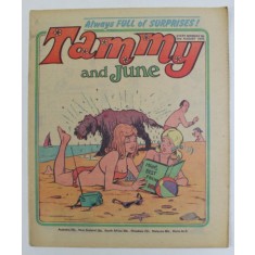 TAMMY AND JUNE , REVISTA PENTRU ADOLESCENTI , CONTINE BENZI DESENATE , 2nd AUGUST , 1975