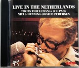 Toots Thielemans + Joe Pass + Niels Henning &Oslash;rsted-Pedersen &lrm;&ndash; Live In The Netherlands _ NM / NM cd muzica jazz _ carrere , Franta