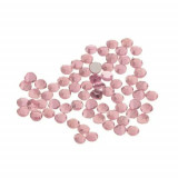 Strasuri Swarovski pentru unghii - roz &icirc;nchis, 2 mm, 50 buc