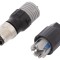 Conector M12 tată pe cablu IP65